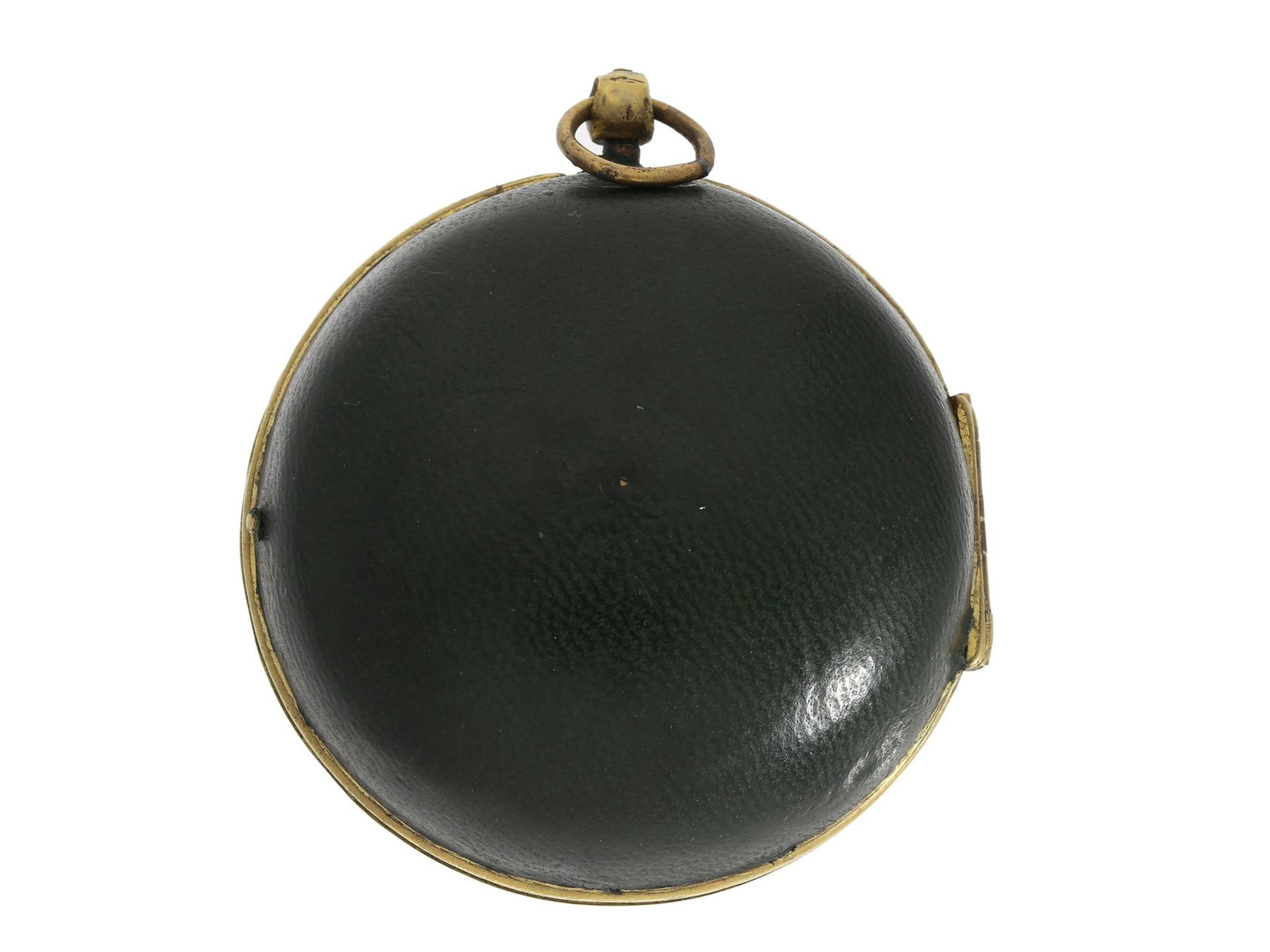 Taschenuhr: ganz frühe französische Oignon Taschenuhr, um 1700, signiert Dutens a ParisCa. 57mm, ca. - Bild 2 aus 6