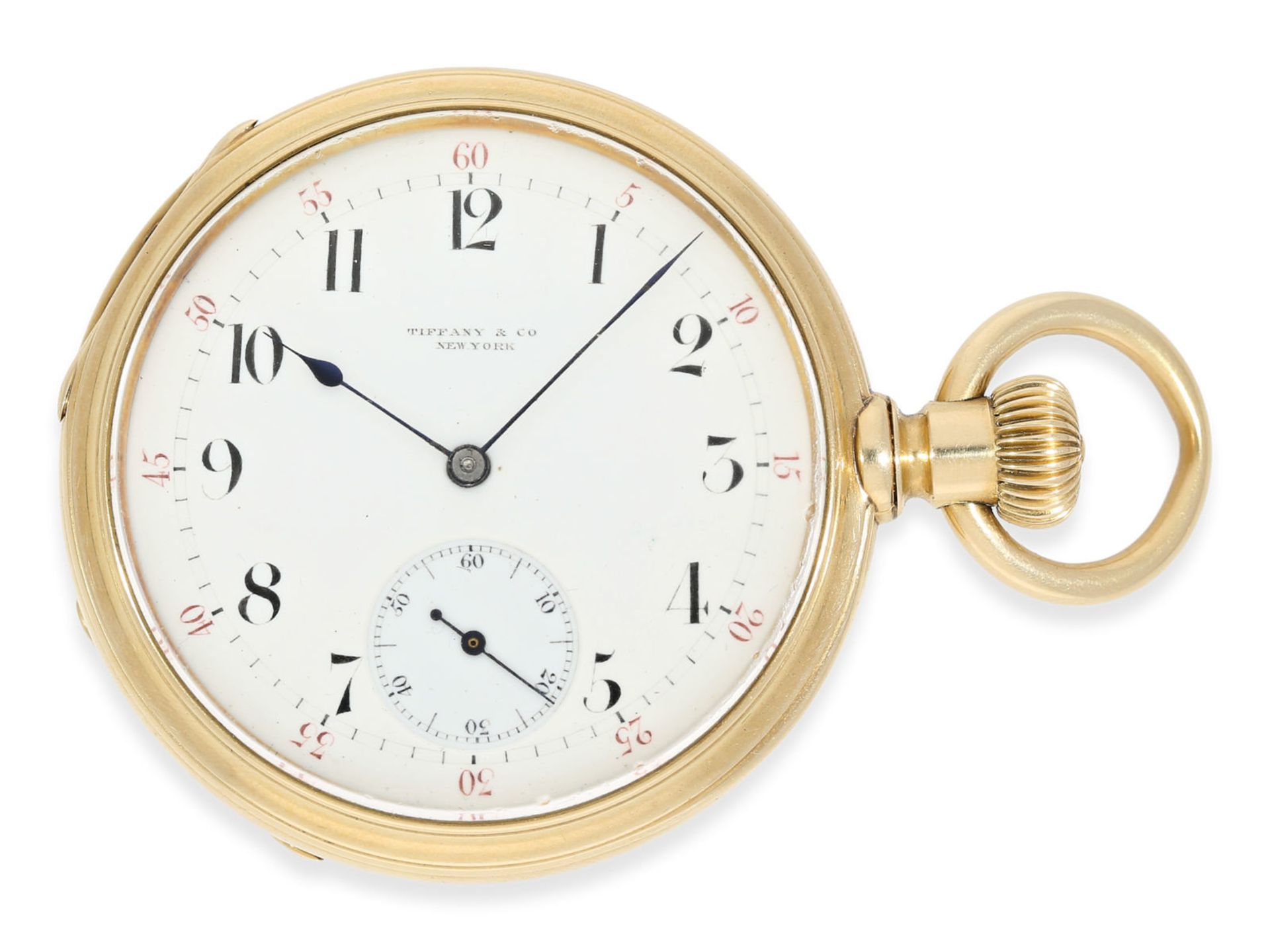Pocket watch: very early and rare A. Lange & Söhne man's pocket watch of best quality 1A,