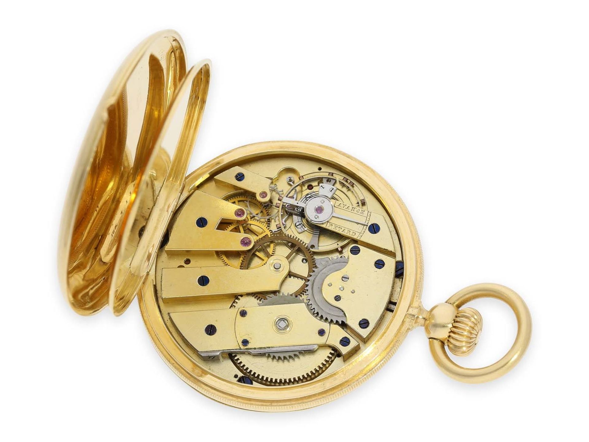 Pocket watch: historically interesting Patek Philippe pocket watch No. 7114, one of the earliest - Bild 5 aus 9