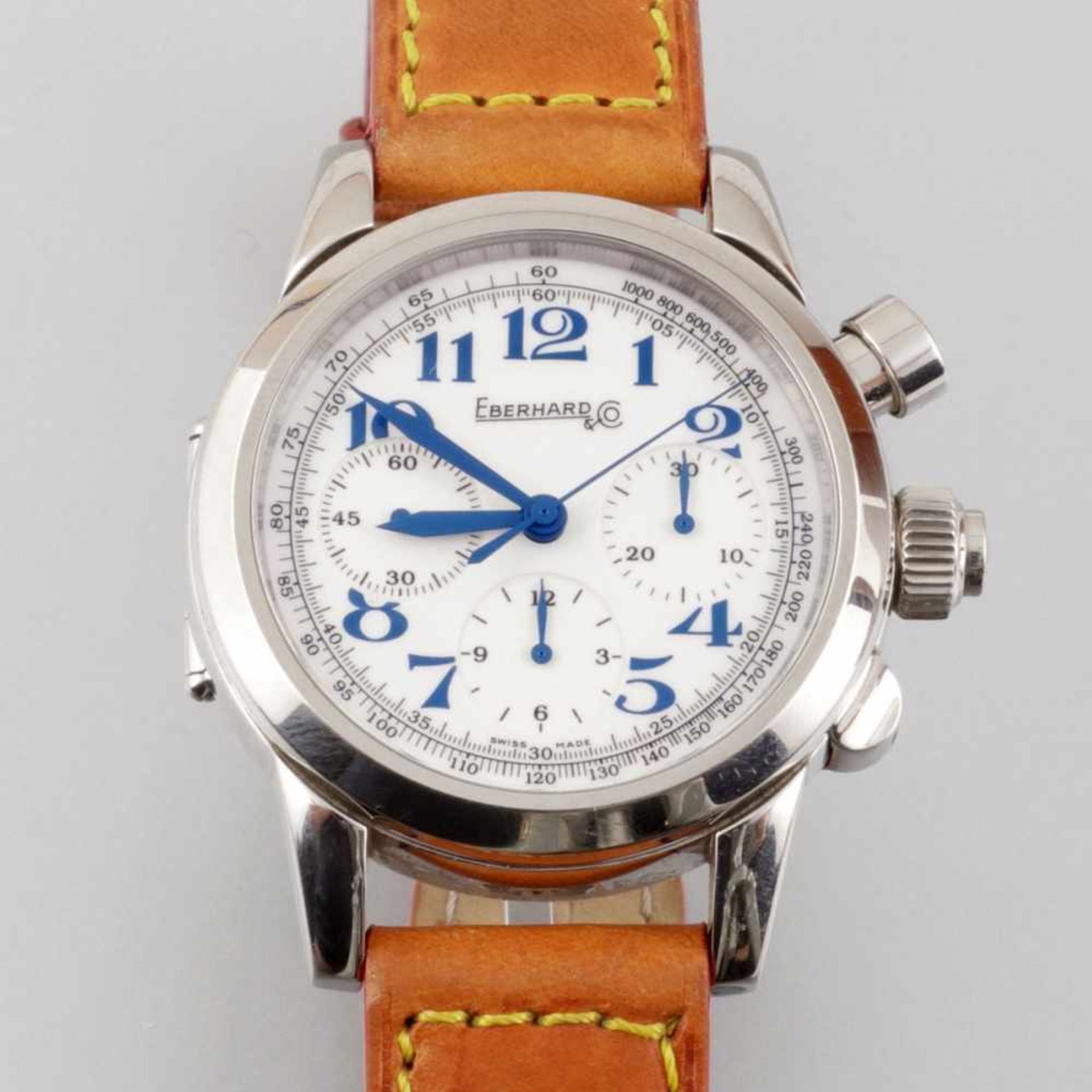 Eberhard - HerrenarmbanduhrFa. Eberhard & Co., Schweiz. Modell: Tazio Nuvolari "Vanderbilt Cup",