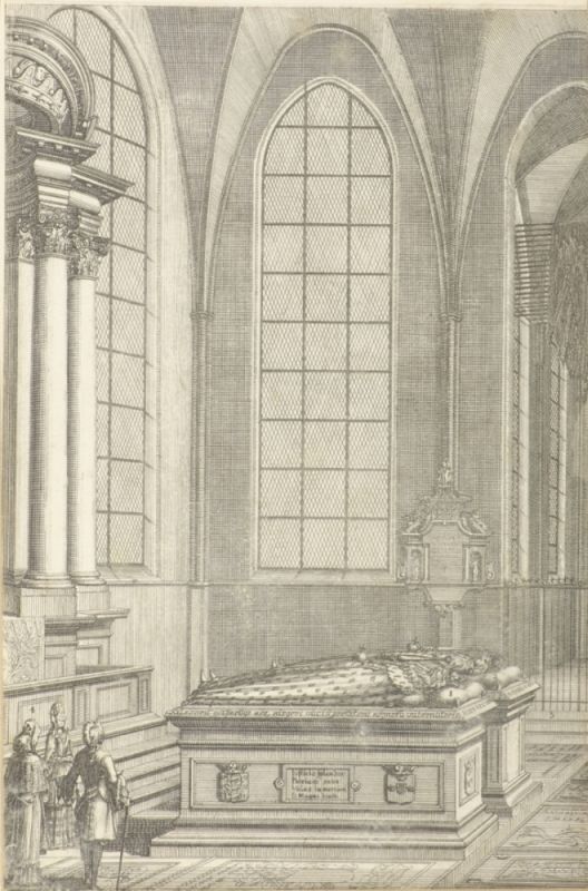 Konvolut von 5 GrafikenWillem Swidde (1660 Amsterdam - 1697 Stockholm) - Königsgrabmale - - Image 3 of 3