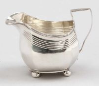 Milchkännchen / Milk JugWilliam Baterman I/London/England, um 1808/09. 925er Silber. Punzen: