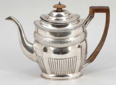 Kaffeekanne / Coffee PotLondon/England, um 1803/04. 925er Silber. Punzen: Herst.-Marke, Stadt- und