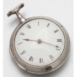 Spindel-Taschenuhr mit DoppelgehäuseFa. N. Preston, London. Meister: John Muns, London, 1801/02.