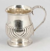 Becher, sog. MugLondon/England, um 1818/19. 925er Silber. Punzen: Herst.-Marke, Stadt- und