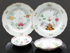 4 TeileKönigliche und Staatliche Porzellan Manufaktur, Meissen 1850-1924 und 1957-1972. - Fels-