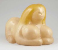 Ulrike Enders1944 Oberstdorf - lebt und arbeitet in Hannover - Sphinx - Polyester. Teils