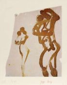 Joseph Beuys1921 Krefeld - 1986 Düsseldorf - Mutter und Kind - Farboffset/Papier. 72,7 x 58,5 cm (