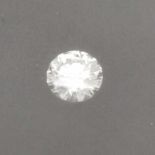 Brillant 0,73 ct1 Brillant im modernen Schliff 0.73 ct (tw G/vvsi). Maße: 5.76 x 5.81 x 3.52 mm. Der