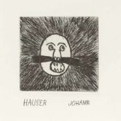 Johann Hauser1926 Bratislava - 1996 Klosterneuburg - Ohne Titel - Radierung/Papier. 9,5 x 9,5 cm, 25