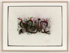 Joan Miró1893 Barcelona - 1983 Palma - "Ma de Proverbis" - Farblithografie/Japanbütten. I/XXV. 56
