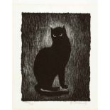 Gerhard Marcks1889 Berlin - 1981 Köln - "Die Katze von Aigina" - Lithografie/Papier. 224/250. 26,2 x