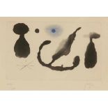 Joan Miró1893 Barcelona - 1983 Palma - "Saint James Park au crépuscule" - Farbige