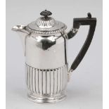 Kaffeekanne im Queen-Anna-Stil / Coffee potLondon/England, um 1897/98. 925er Silber. Punzen: