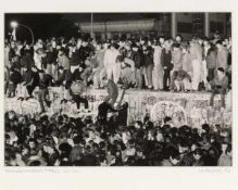 Jochen Knobloch1941 Dresden - lebt in Hamburg - "Brandenburger Tor, 10. Nov." -