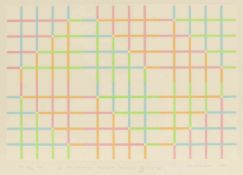 Shizuko Yoshikawa1934 Omuta - lebt in Unterengstringen bei Zürich - Ohne Titel - Farbserigrafie/