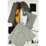 Andy Warhol1928 Pittsburgh - 1987 New York - "Mick Jagger" - Farbserigrafie/Papier (festes Arches