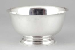 Art Deco SchaleGorham/USA. Entwurf: Paul Revere. 925er Silber. Punzen: Herst.-Marke, Sterling. D.