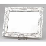 Seltener WandspiegelWohl Argentinien/Südamerika, 18. Jh. Silber. 28,5 x 36 cm. Gew.: 1180 g (