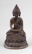 BuddhaWohl Burma, um 1900. Bronze. H. 10,5 cm.