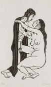 Gerhard Marcks1889 Berlin - 1981 Köln - "Ariadne" - Holzschnitt/Japan. 5/50. 31,5 x 20 cm, 53,5 x