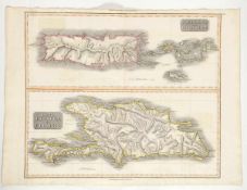 John Thomson1777 - 1840 Edinburgh - "Porto Rico and Virgin Islands" - "Haiti, Hispaniola Or St.