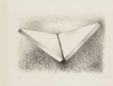 George Rickey1907 South Bend - 2002 Saint Paul - "Two Triangles dihedral" - Lithografie/Papier. 35/