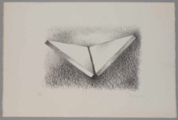 George Rickey1907 South Bend - 2002 Saint Paul - "Two Triangles Dihedral" - Lithografie/Papier. 6/