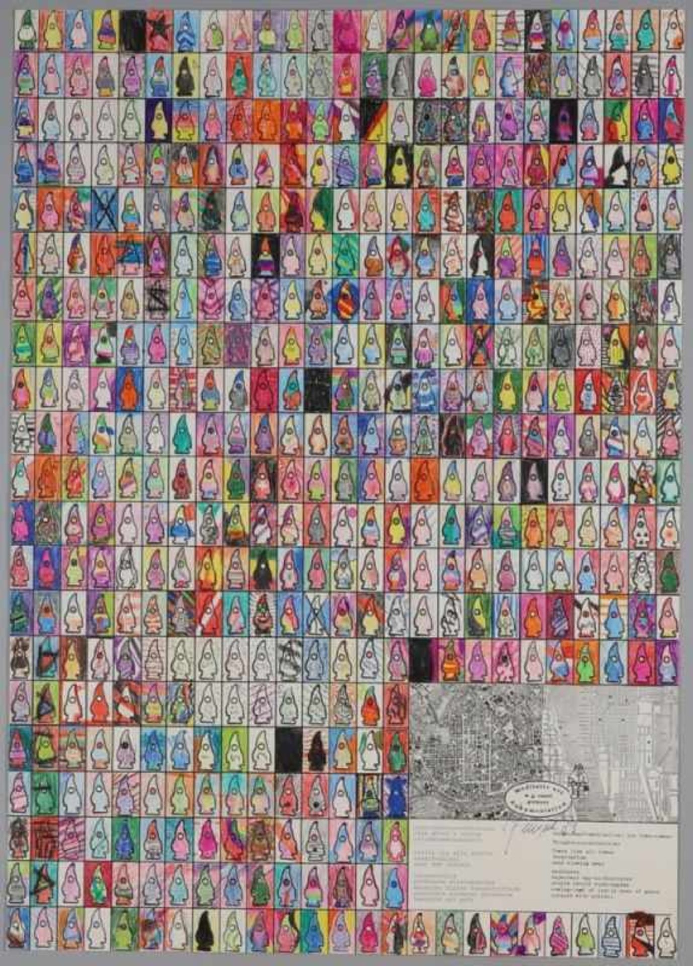 Diverse Künstler des 20./21. Jahrhunderts- Konvolut 10 Grafiken - 3 Farbradierungen, 3 - Bild 10 aus 11