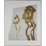 Joseph Beuys1921 Krefeld - 1986 Düsseldorf - Mutter und Kind - Farboffset/Papier. 59 x 46,5 cm, 73,4