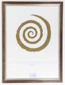 Dani Karavan1930 Tel Aviv - Spirale - Farbserigrafie/Papier. 84/120. 61 x 34,5 cm, 70 x 49,8 cm.