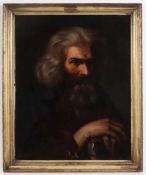Künstler des 19. Jahrhunderts.- Bildnis eines Bärtigen - Öl/Lwd. 60,5 x 48 cm. Rahmen.