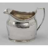 Milchkännchen George III / Milk jugLondon/England, um 1800/01. 925er Silber. Punzen: Herst.-Marke,