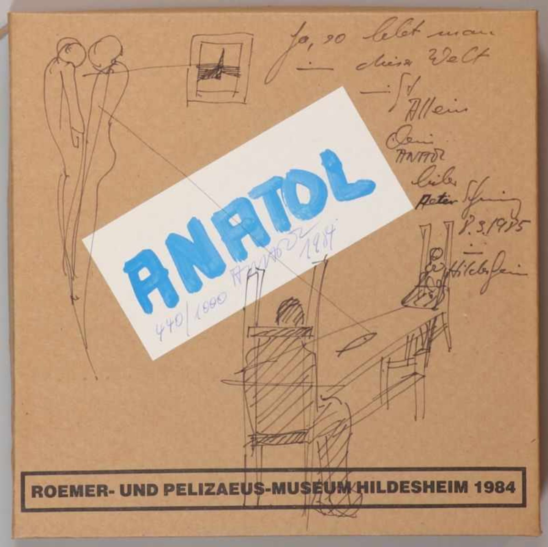 Anatol (Herzfeld)1931 Isternburg - 2019 Moers - "Roemer- und Pelizaeus-Museum Hildesheim 1984" (