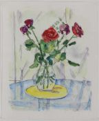 Ivo Hauptmann1886 Erkner - 1973 Hamburg - Blumen in Vase - Aquarell über Bleistift/Papier. 46,7 x