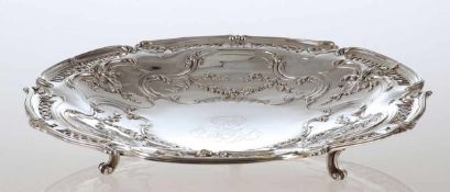 Schale auf FüßenEmile Puiforcat/Paris/Frankreich, um 1900. 950er Silber. Punzen: Herst.-Marke,