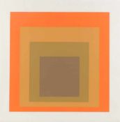 Josef Albers1888 Bottrop - 1976 New Haven - Homage to the square - Farbserigrafie/Papier. 51,9 x