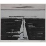 Otto Eglau1917 Berlin - 1988 Kampen - "Horizont 4" - Aquatintaradierung/Papier. E.A. I/V. 20 x 25