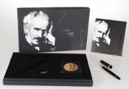 FüllfederhalterMontblanc. - "Arturo Toscanini Special Edition" - Schreibgerät mit 750er WG Feder. L.