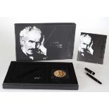 FüllfederhalterMontblanc. - "Arturo Toscanini Special Edition" - Schreibgerät mit 750er WG Feder. L.