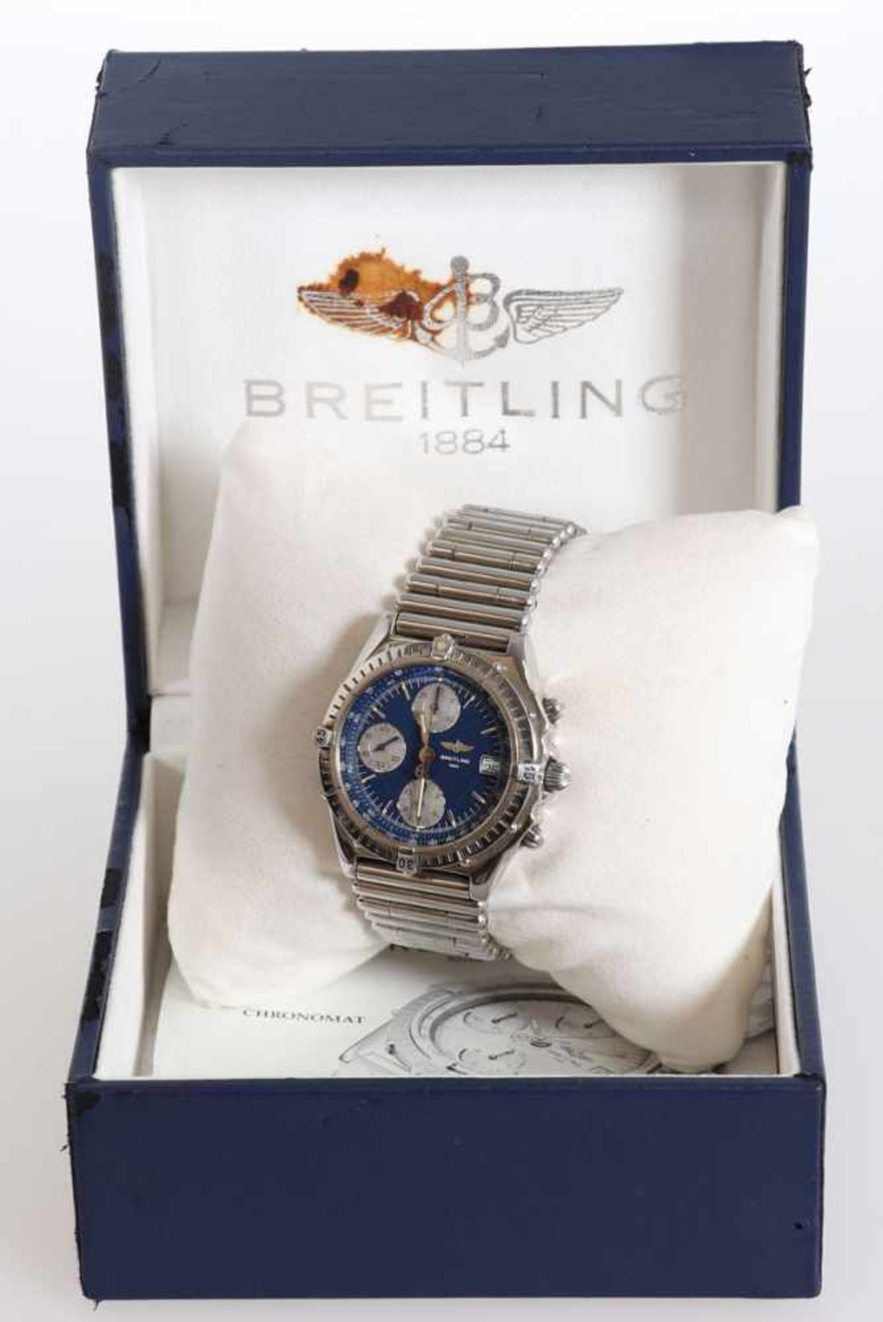 Breitling-ChronographFa. Breitling, Schweiz. Modell: Breitling Chronomat. Edelstahl. Gew.: 169,2 - Bild 2 aus 2