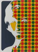Werner Berges1941 Cloppenburg - 2017 Schallstadt - "José" - Farbserigrafie/Papier. 59/150. 74,5 x 55