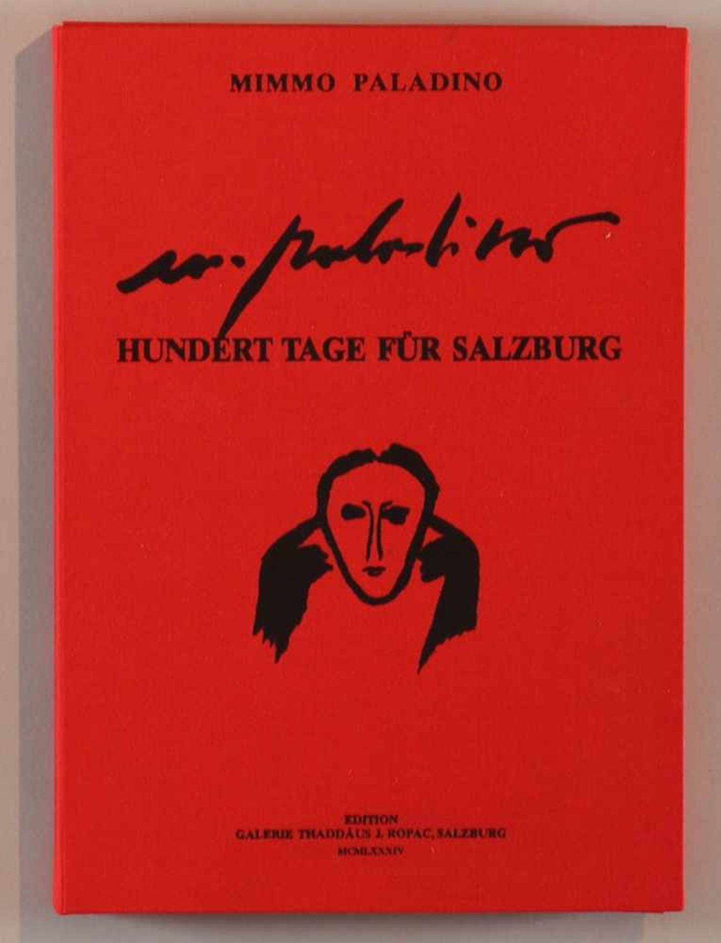 Mimmo Paladino1948 Paduli - lebt und arbeitet in Mailand - "100 Tage für Salzburg" - Mappenwerk