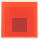Josef Albers1888 Bottrop - 1976 New Haven - Homage to the square - Farbserigrafie/Papier. 51 x 51