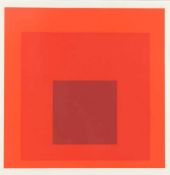 Josef Albers1888 Bottrop - 1976 New Haven - Homage to the square - Farbserigrafie/Papier. 51 x 51