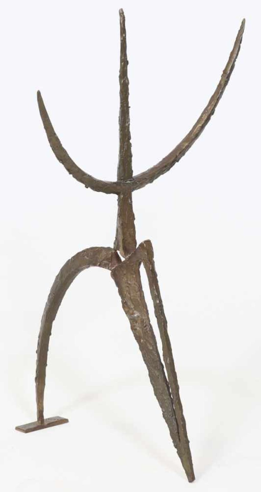 Enrique Asensi1950 Valencia - lebt und arbeitet bei Köln und Barcelona - Vivo - Bronze. Braun