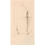 Günter Grass1927 Danzig - 2015 Lübeck - "Annäherung an Japan" - Radierung/Papier. 11/30. 24,6 x 14,7