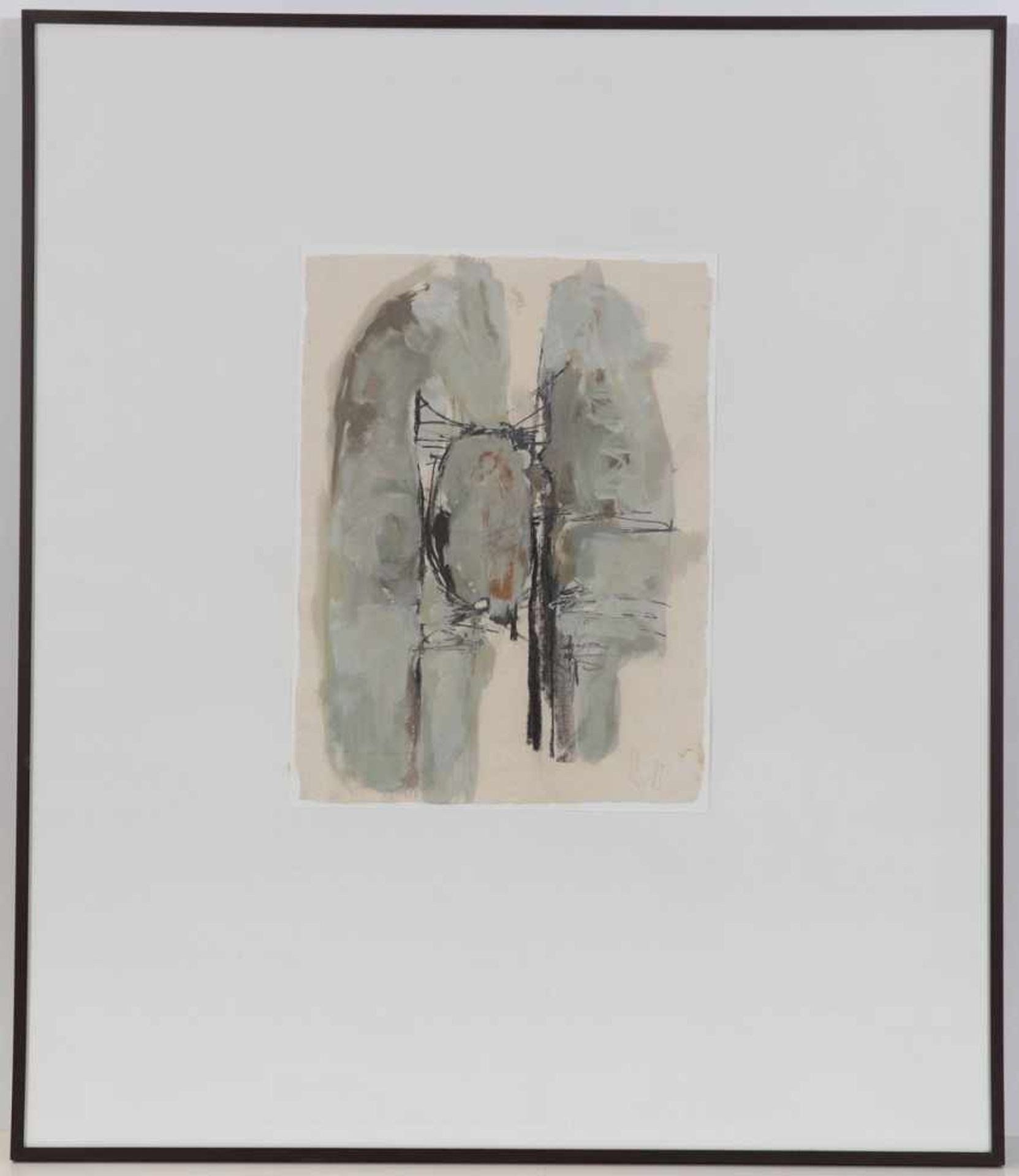 Susanne Reimnitz-Wöhrmann1961 Wiesbaden - Ohne Titel - Mischtechnik/Papier. 34,3 x 25,5 cm. - Bild 2 aus 2