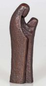 Manuel Donato Diez1957 Madrid - Mutter und Kind - Bronze. Braun patiniert. 4/10. H. 17 cm.