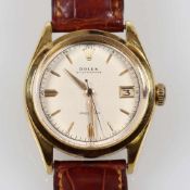 Rolex - Armbanduhr - Vintage um 1953Fa. Rolex, Swiss. Modell: Oyster Perpetual Date. Edelstahl und